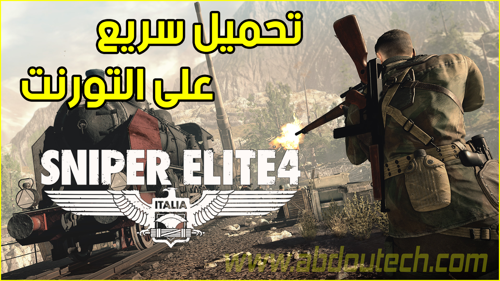 تحميل لعبة sniper elite 4 على الحاسوب رابط التحميل على التورنت يدعم الاستكمال pc